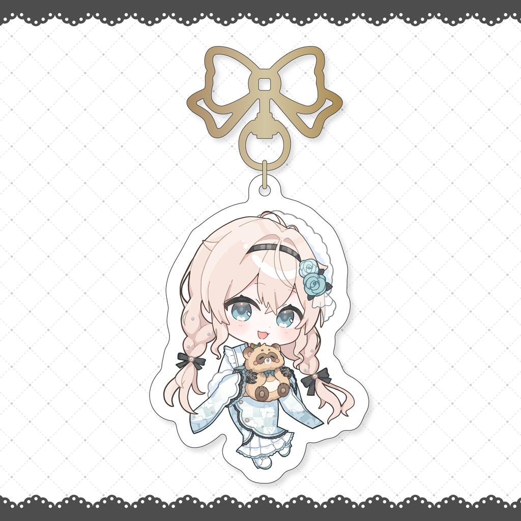 【C107】風真いろは着物アクリルキーホルダー(非公式)