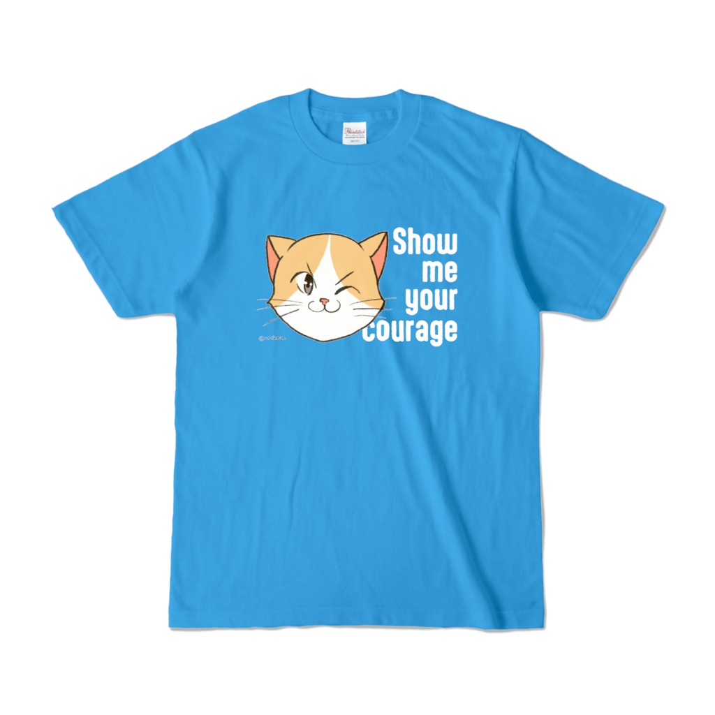 Raindrop Sprinters courage T-shirt ﾈｺﾁｬﾝ勇気のTシャツ