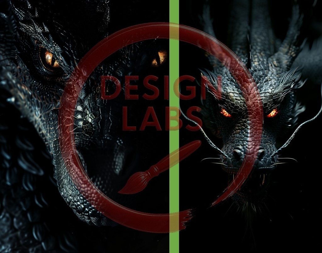 ネオン&サイバーパンク ドラゴン壁紙パック(PC+モバイル特典) - Neon & Cyberpunk Dragons Wallpaper Pack (PC + Mobile Bonus)