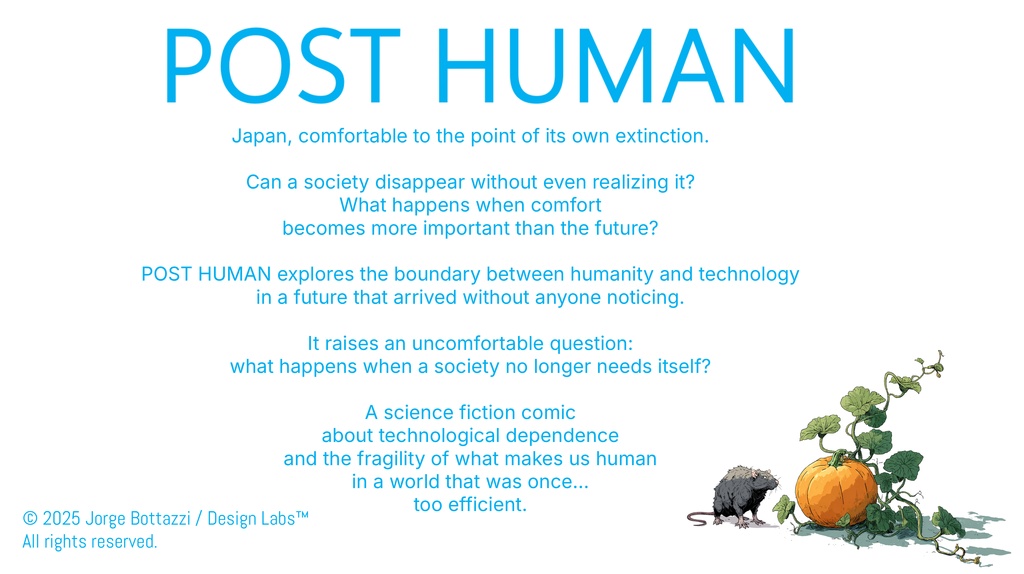 POST HUMAN – Sci-Fi Comic (PDF)
