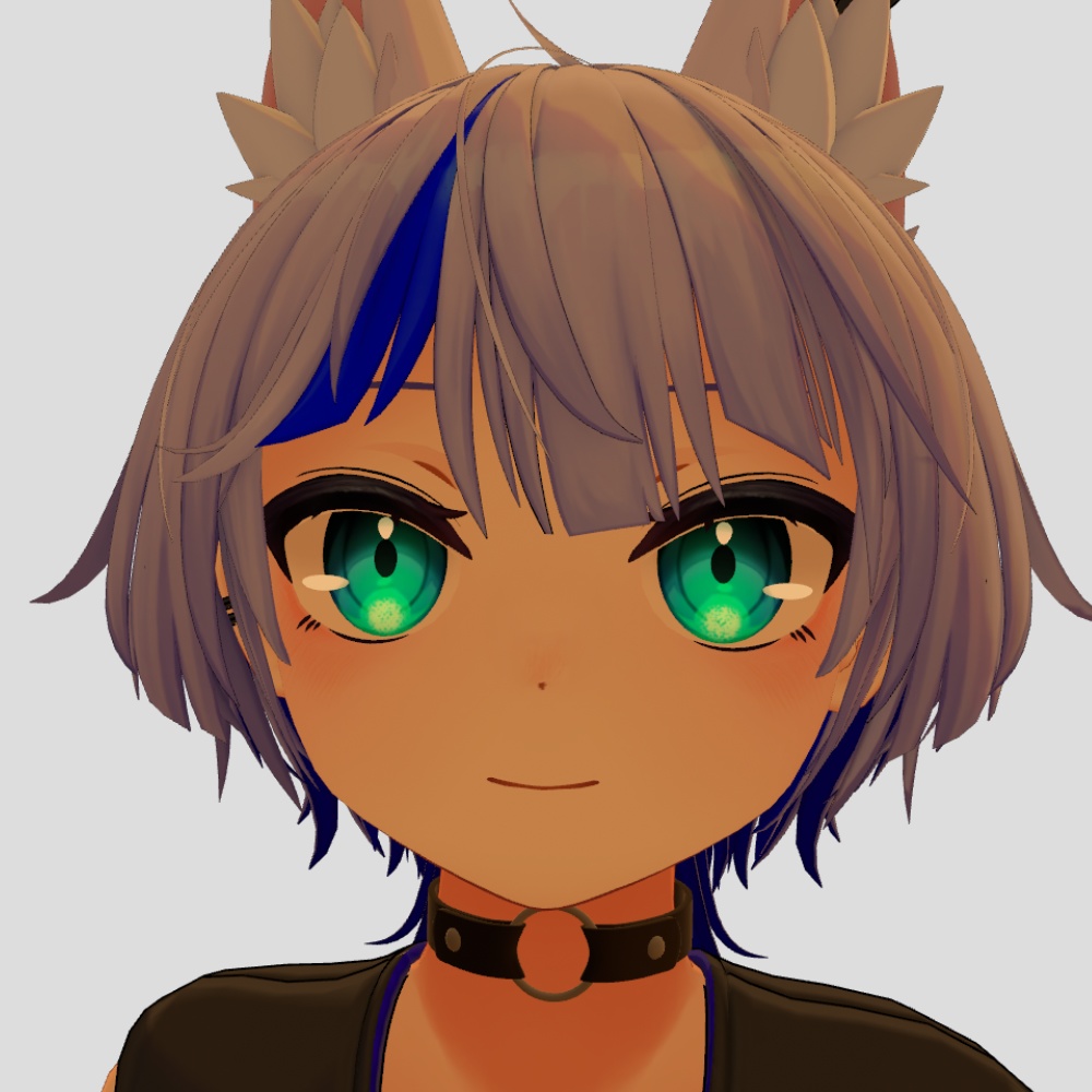 【VRChat向け】リングチョーカー