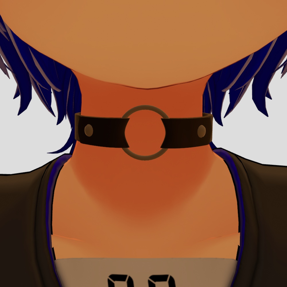 【VRChat向け】リングチョーカー