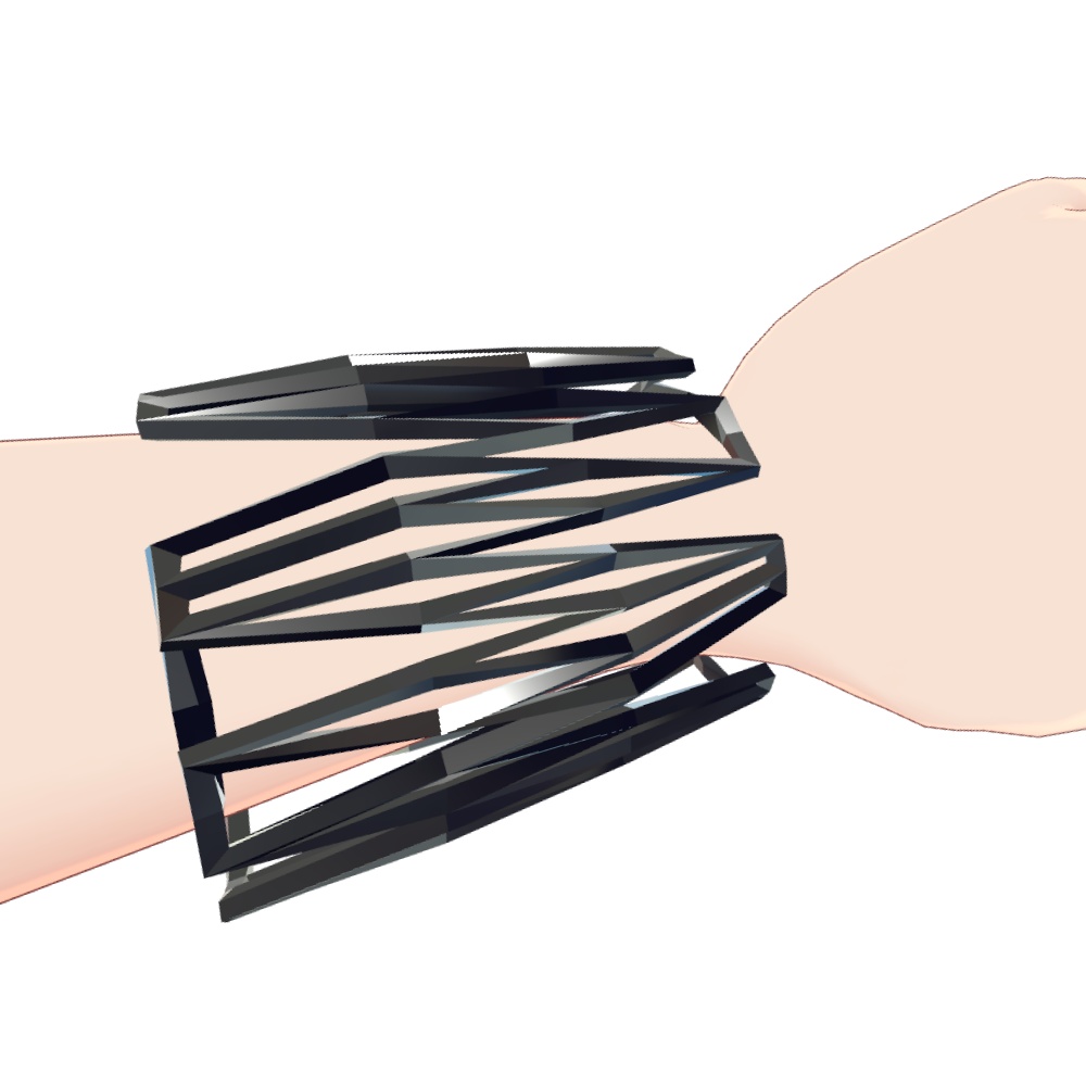 【VRChat向け】Obsidian Bangle