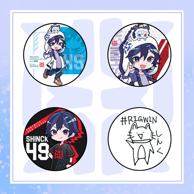 【SHINCK】缶バッジ