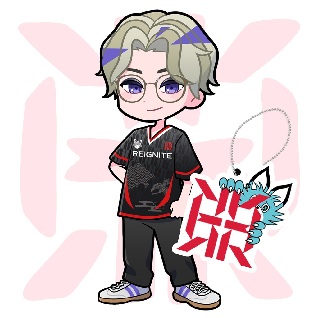 【Yowamu】NFXコラボ！キーホルダーセット