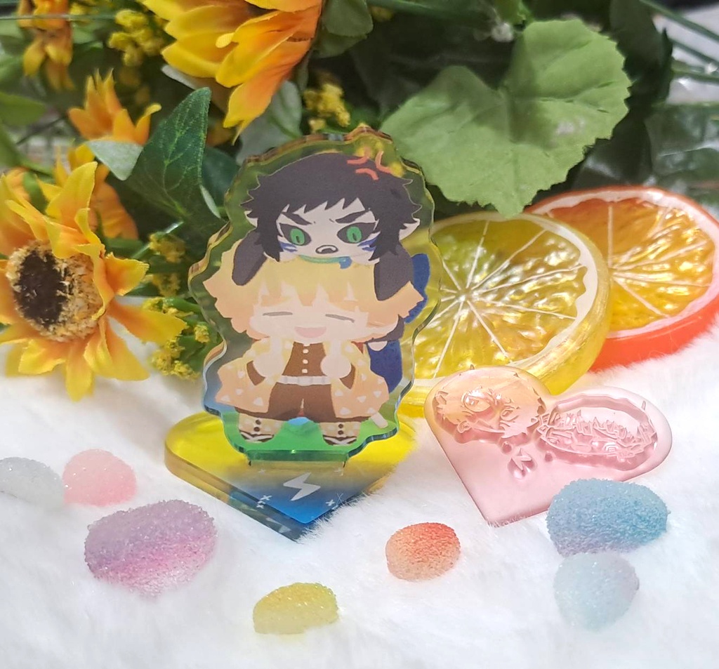 雷兄弟-アクリルスタンド+はんこ