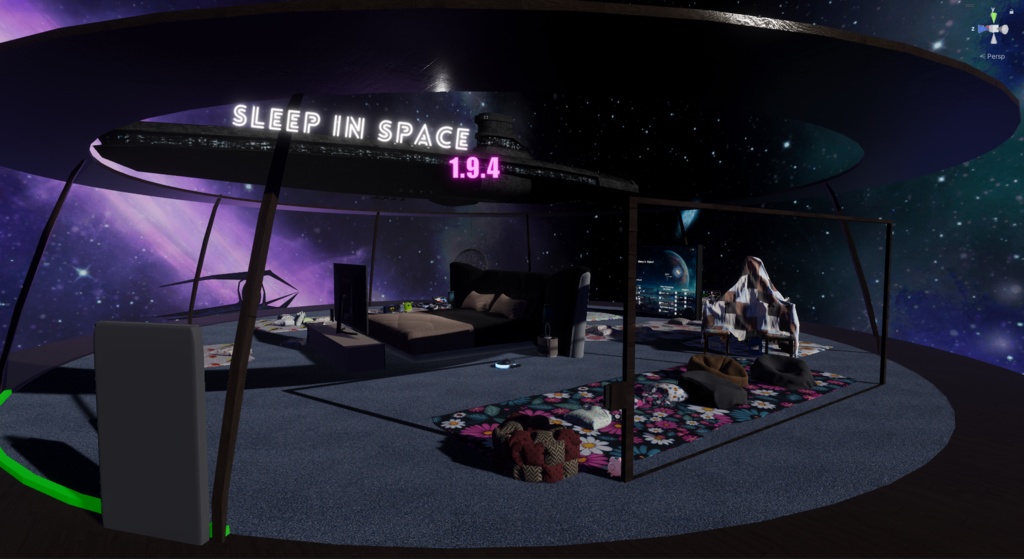 Sleep In Space ( VRChat World ) PC/Quest