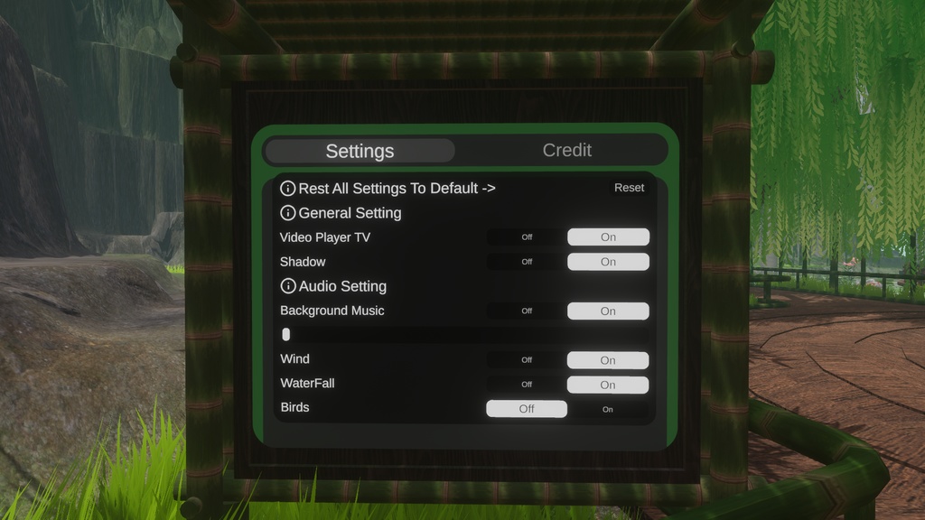 Bamboo Mist ( VRChat World ) PC/Quest