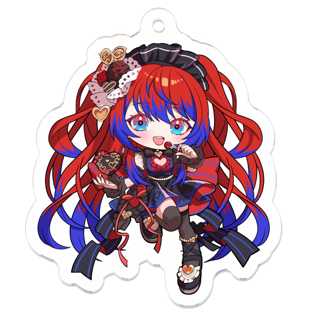 アイドル雨蜜アクリルキーホルダー