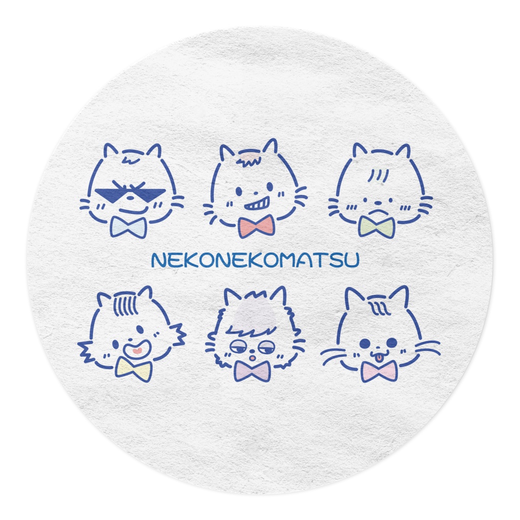 ねこねこまつマスキングテープ