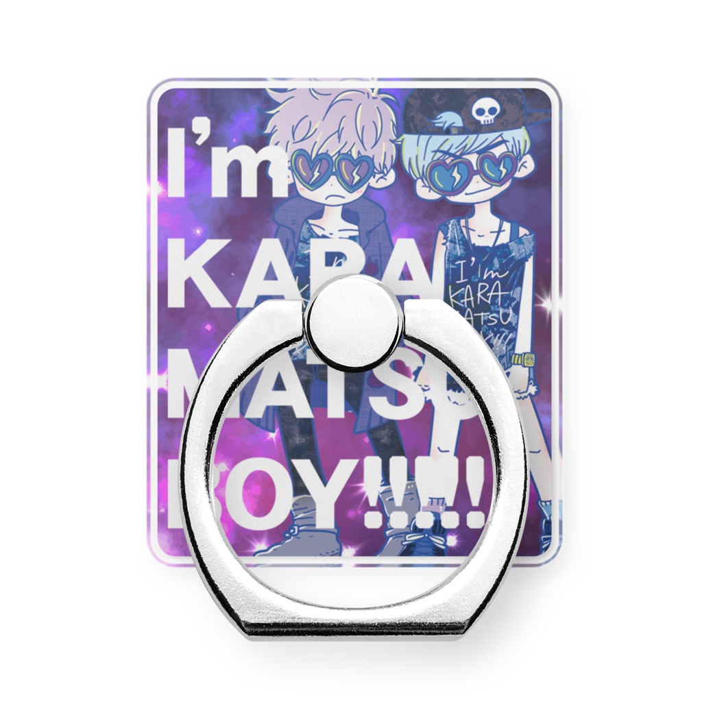 アイム カラ松BOY スマホリング