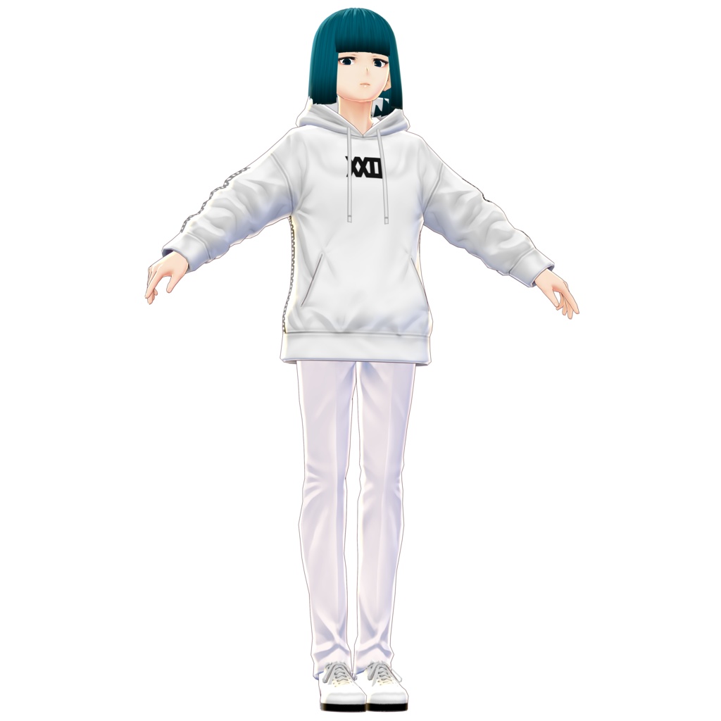 【VRoid】ヘアプリセット・川ノ神【ついんてえる】