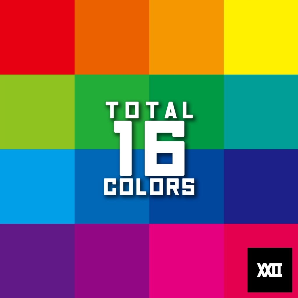 【VRoid】カラフルロングコート (ハイネック) 全16色【ついんてえる】