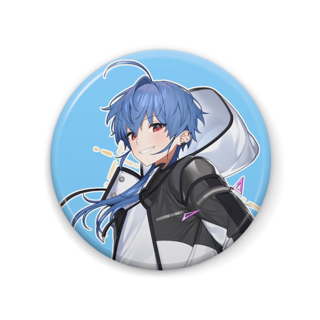 一白/にのまえ缶バッチ