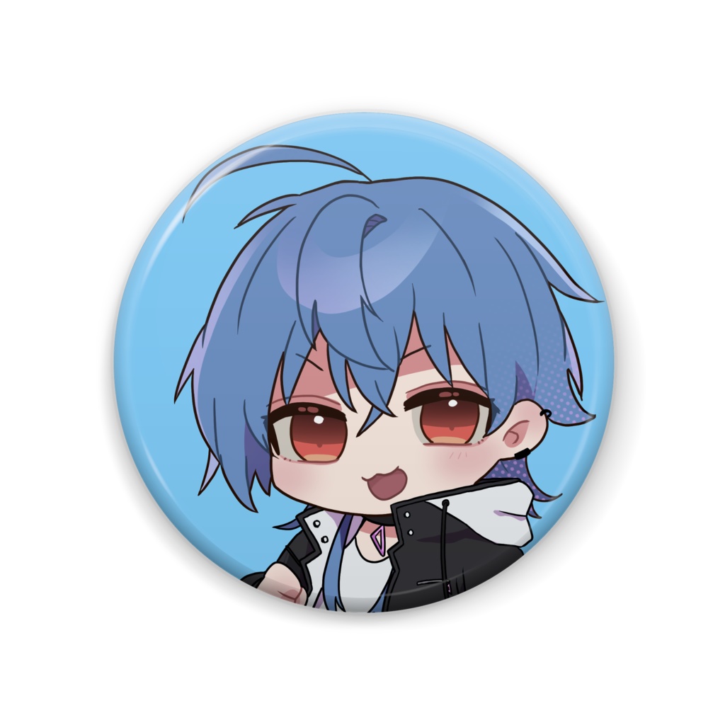 一白/にのまえ缶バッチ