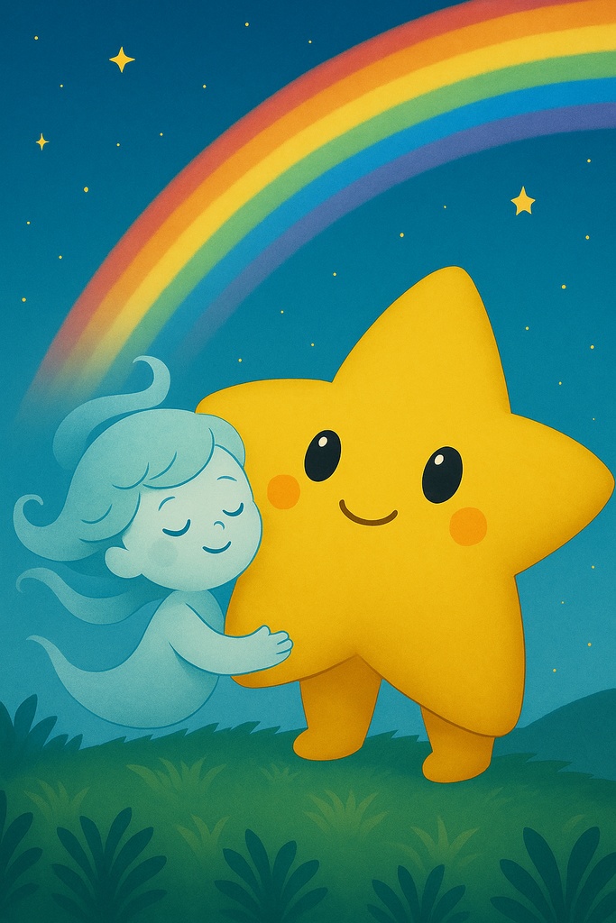 【スマホ壁紙37枚セット】星の子ルル｜癒しの夜空コレクション