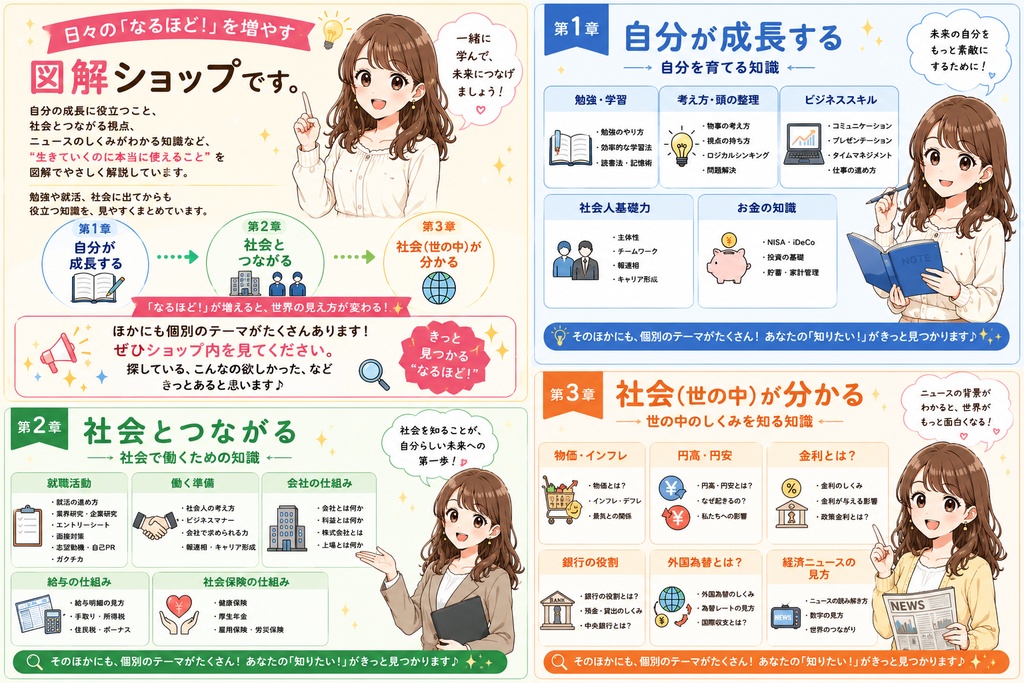 わかる図解店のコンセプト