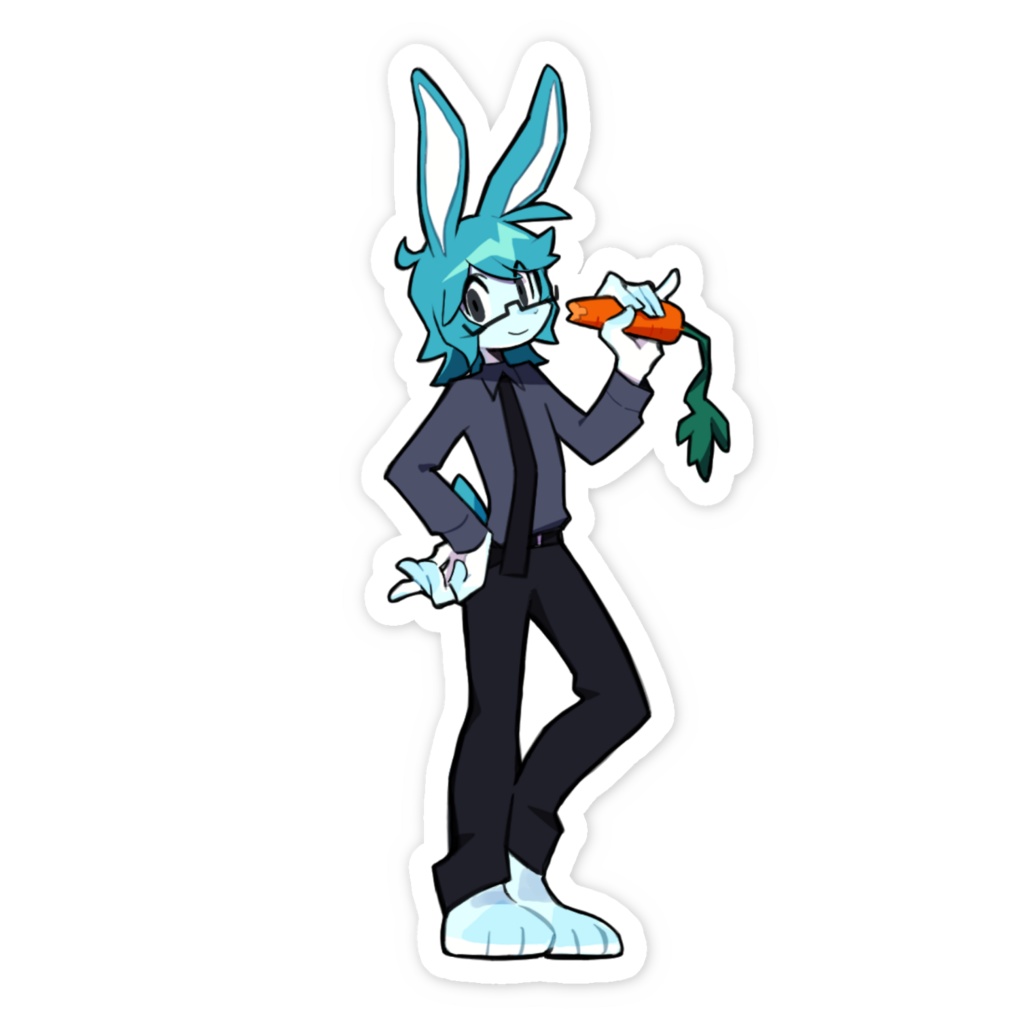 にんじんステッカー