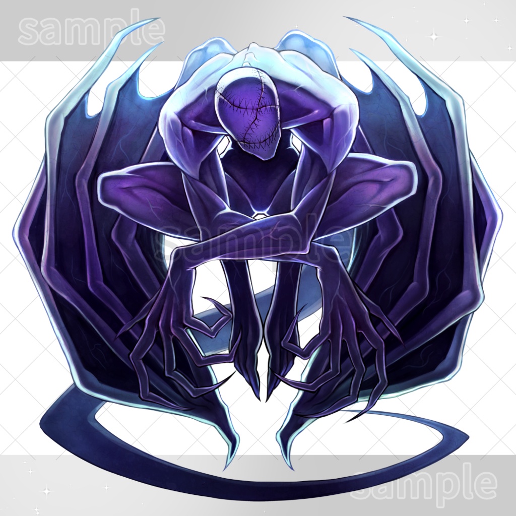 【TRPG・CoC用素材】ナイトゴーント【神話生物】SPLL:E191566