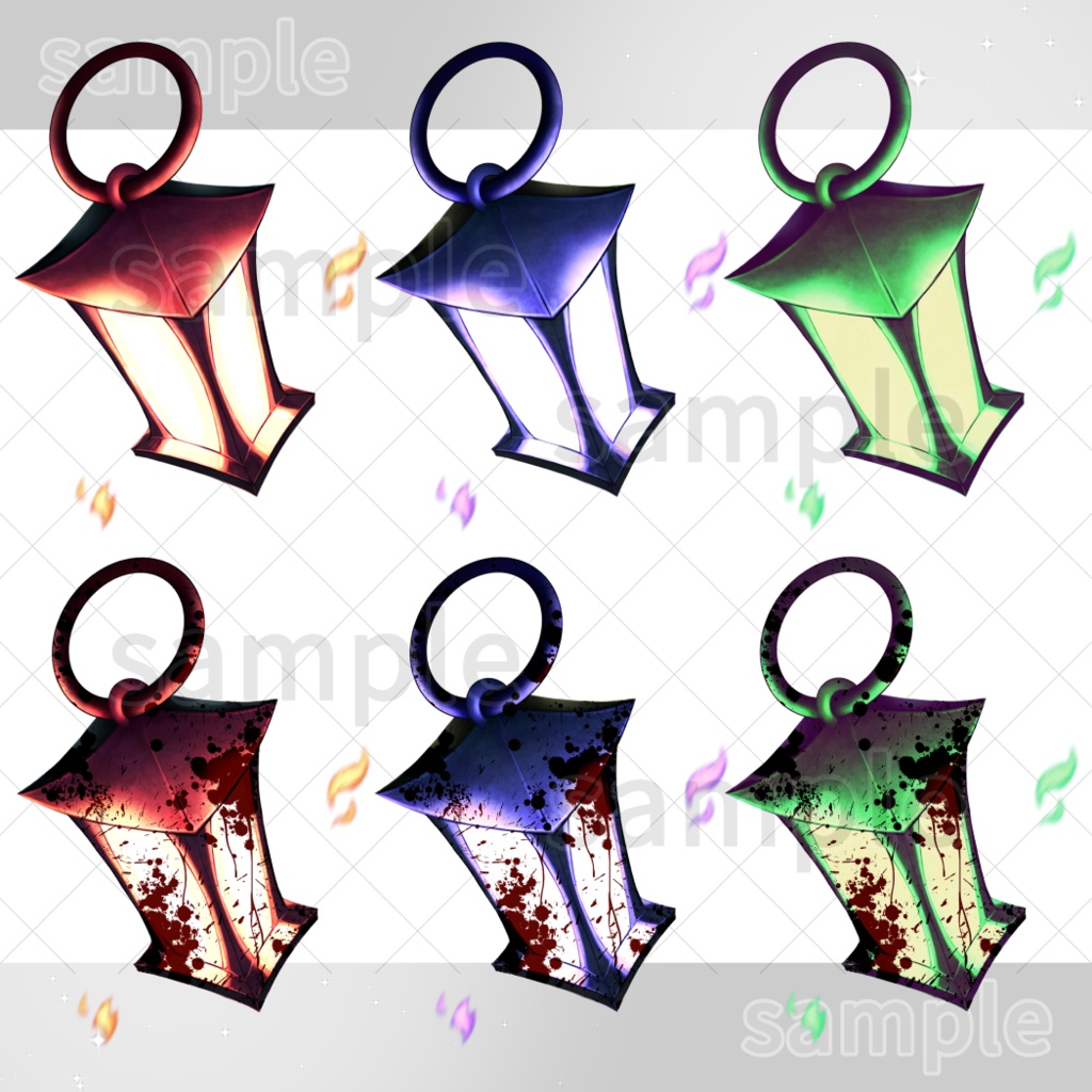 【イラスト素材】小物アイテム【ファンタジー】