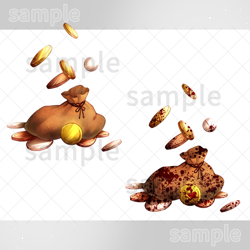 【イラスト素材】小物アイテム【ファンタジー】