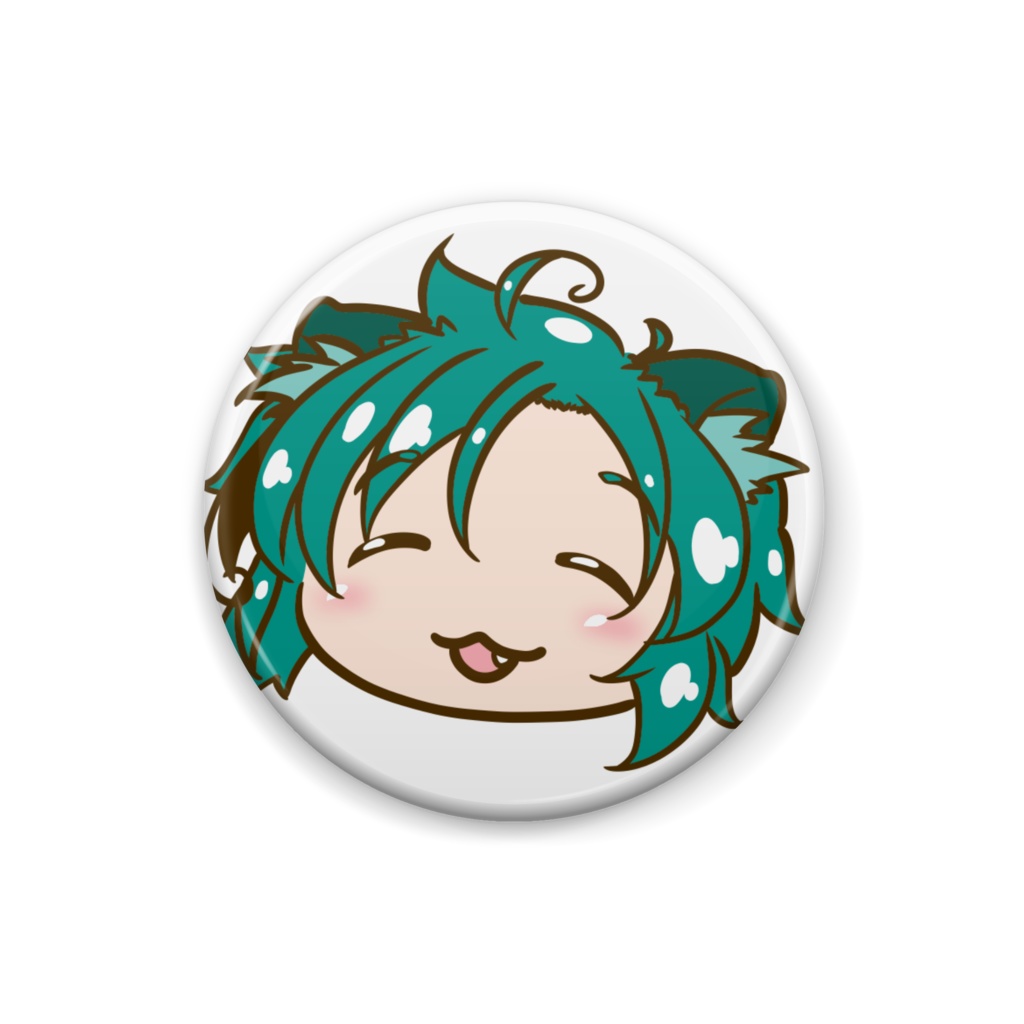 スタンプ風缶バッジ[ちーくん]