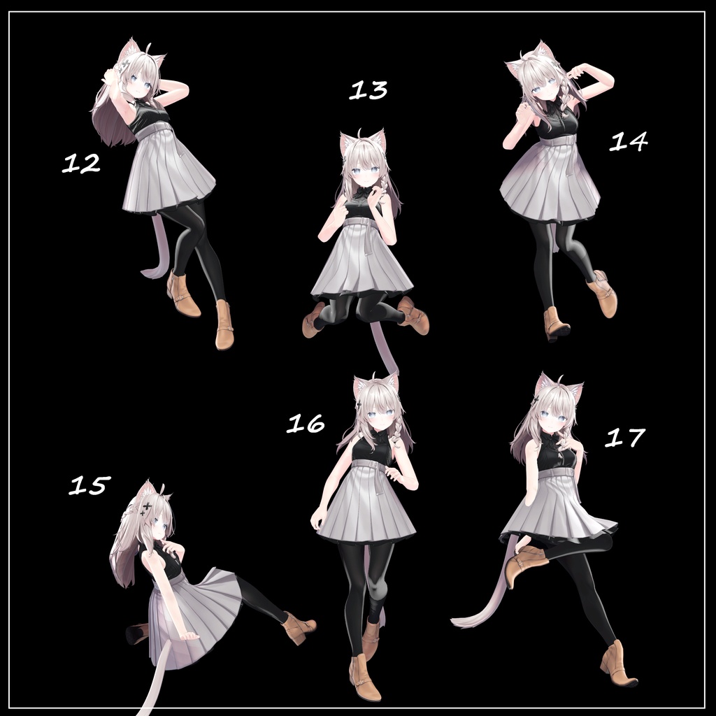 Tisye Pose Pack 2