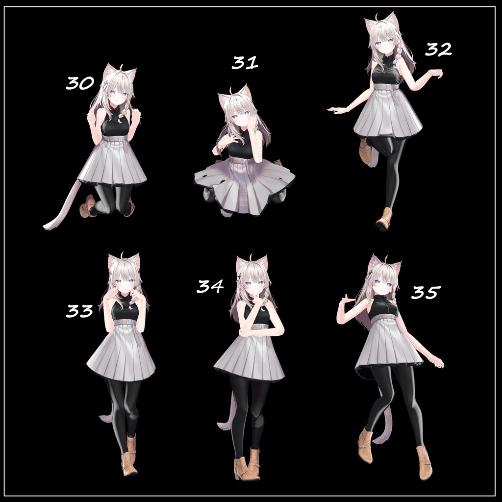 Tisye Pose Pack 2