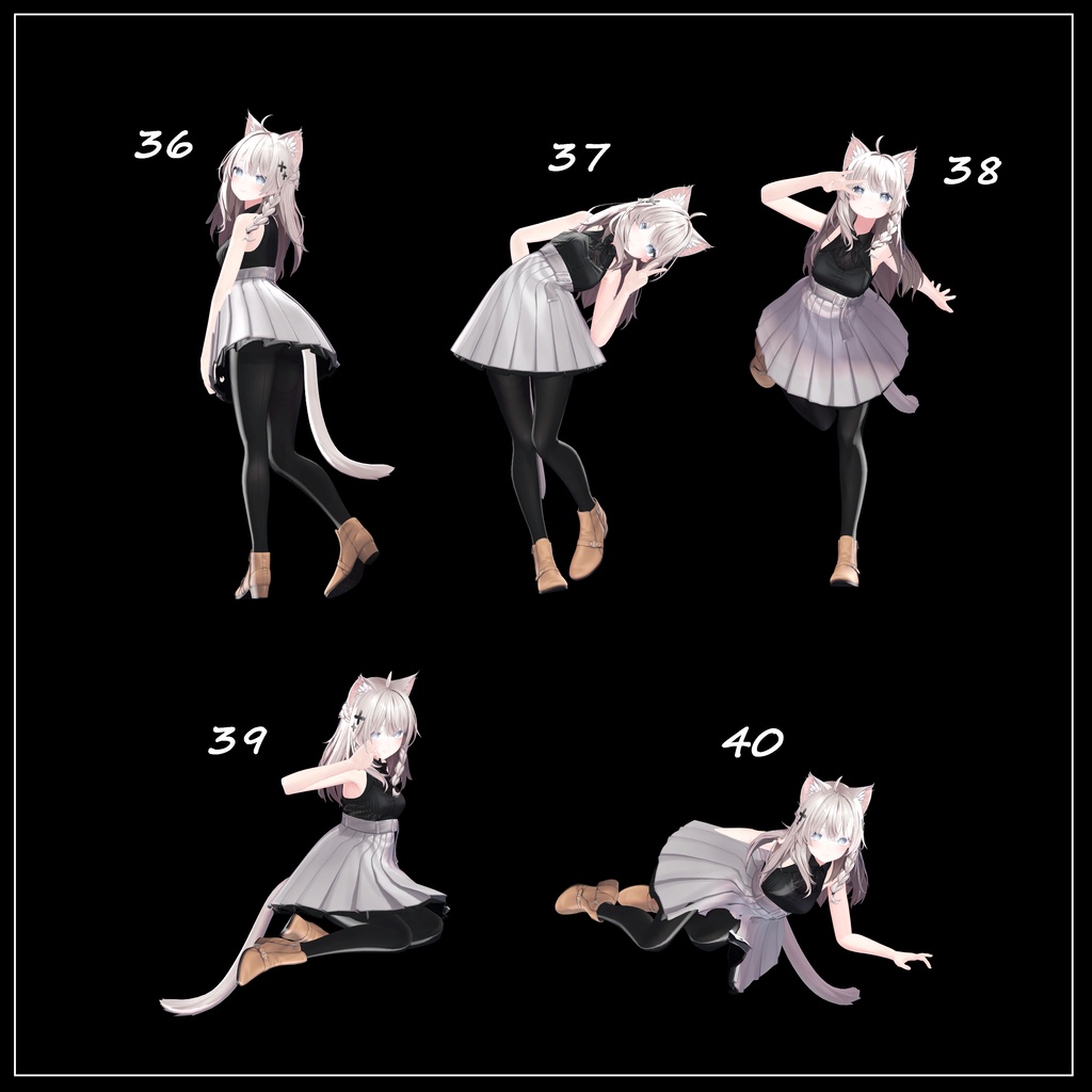 Tisye Pose Pack 2