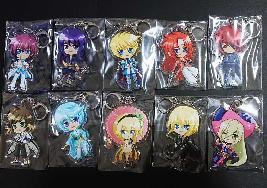 テイルズ アクリルキーホルダー