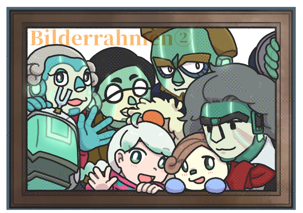 🌏🎼SNS再録本「Bilderrahmen①②」