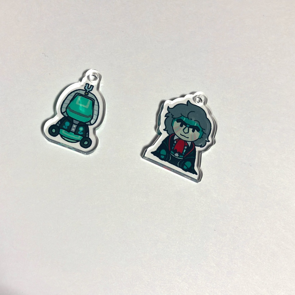 🌏🎼自立"風"アクリルキーホルダー