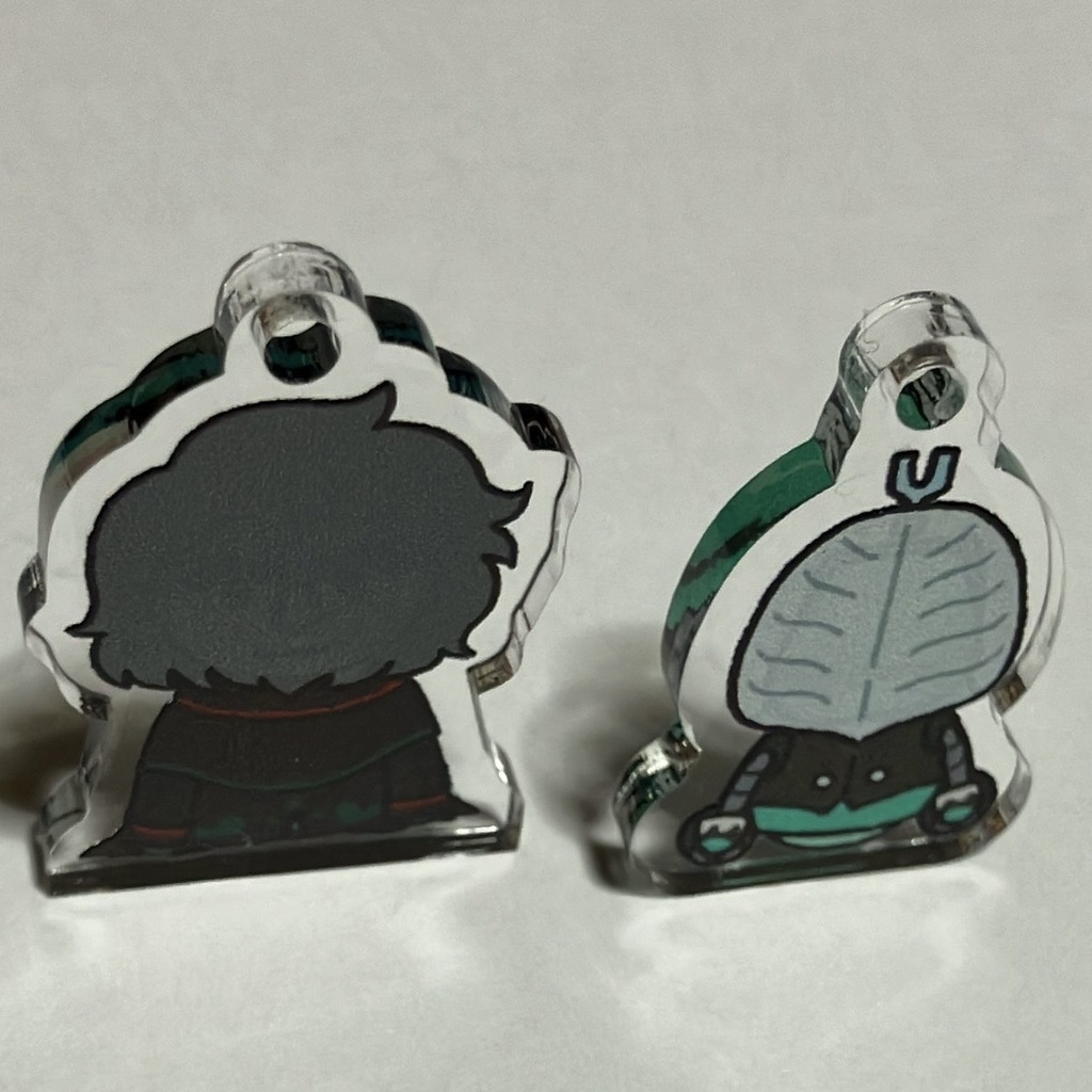 🌏🎼自立"風"アクリルキーホルダー