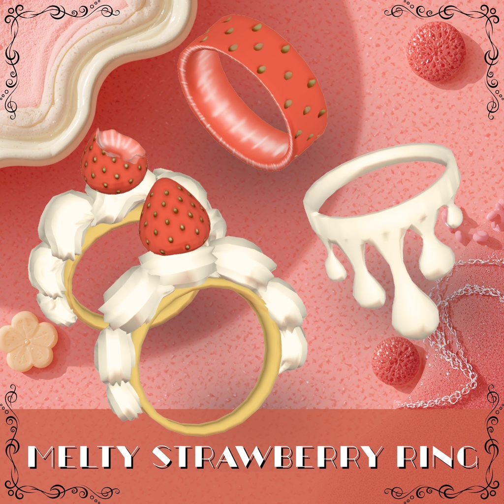 melty strawberry ring【MA設定済み】