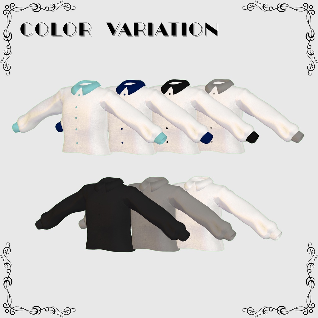 【複数アバター対応】Serene dress【MA対応】