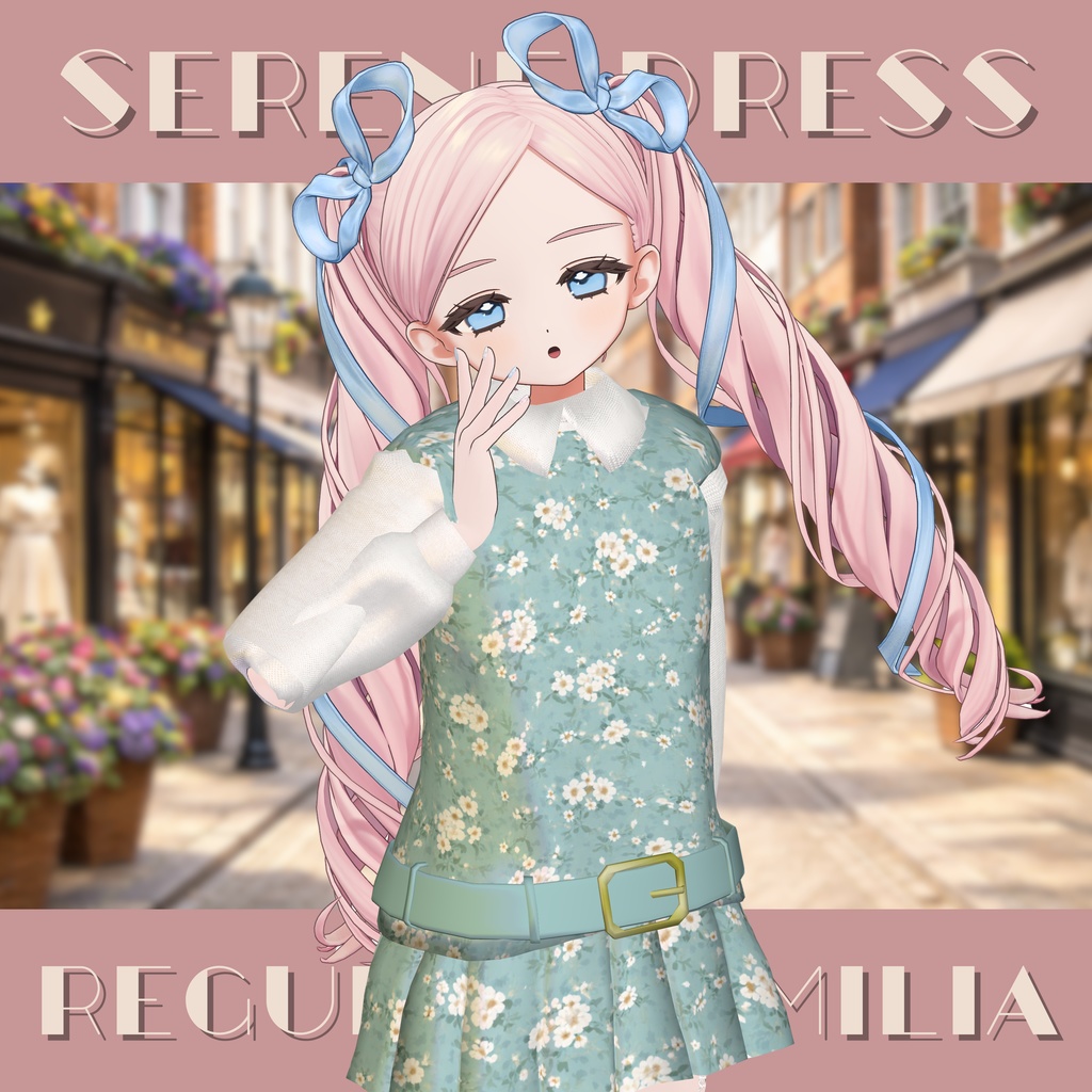 【複数アバター対応】Serene dress【MA対応】