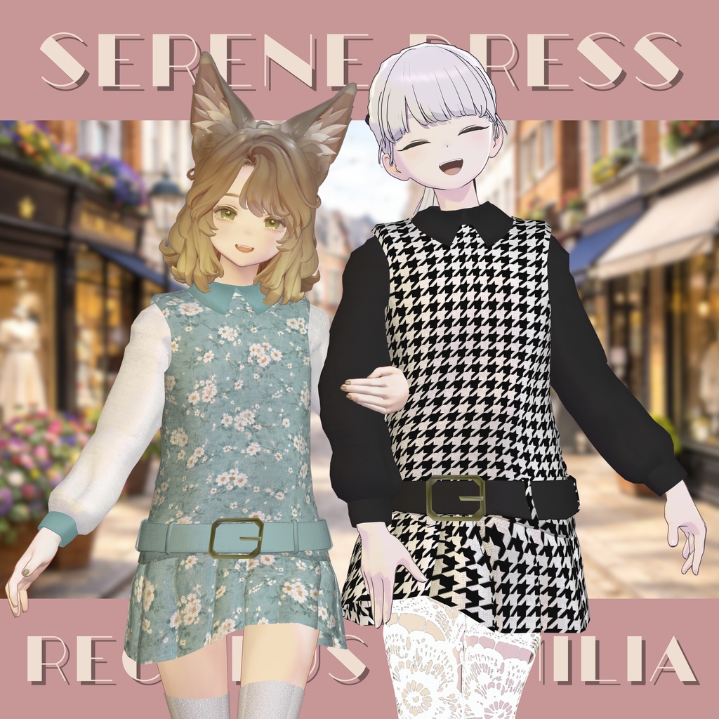 【複数アバター対応】Serene dress【MA対応】