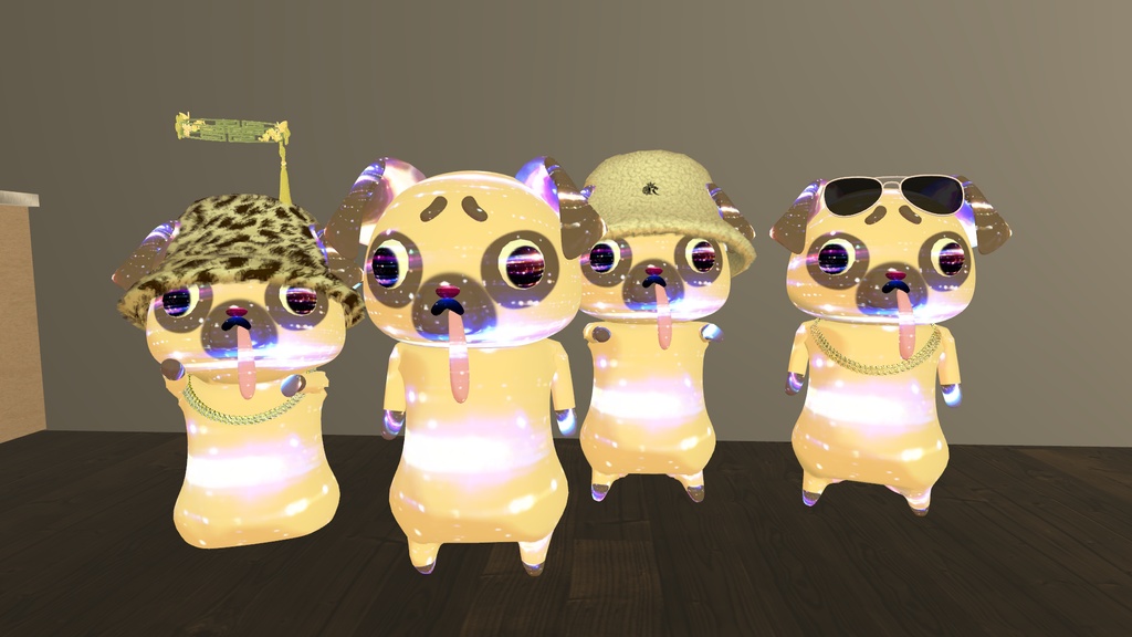 【無料/Free】P˝UG【オリジナル3Dモデル】