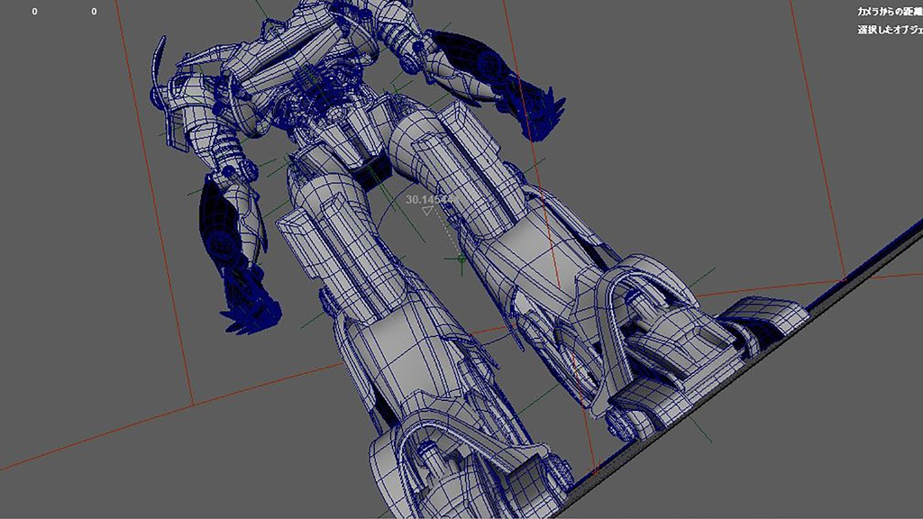 巨大ロボット 青 3Dモデル - NICO - BOOTH