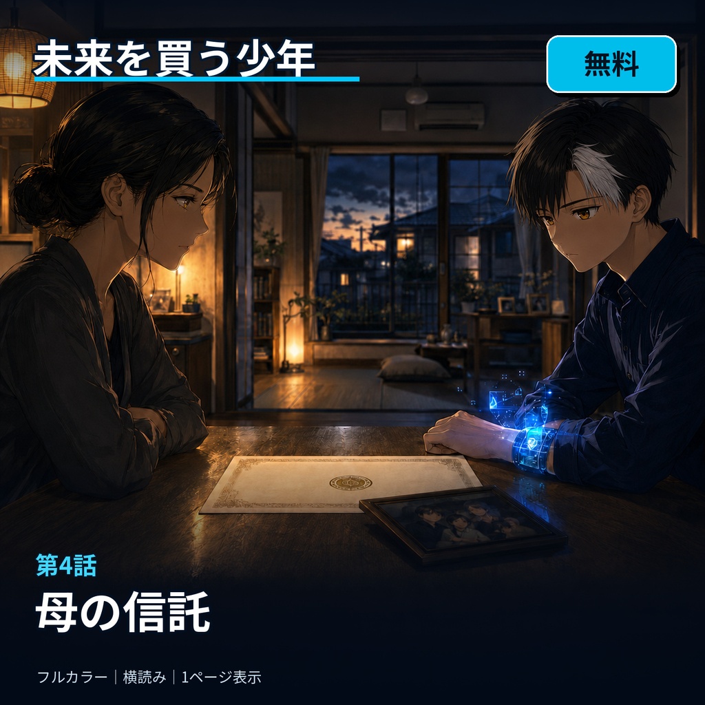 未来を買う少年　4話