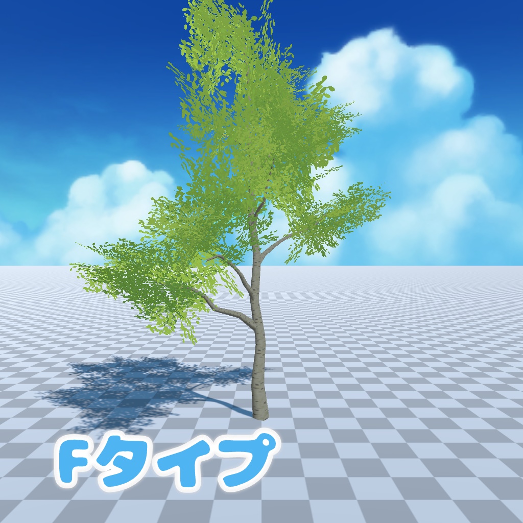 【3Dモデル】夏樹 6本セット