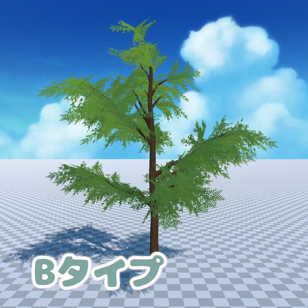 【3Dモデル】冬木 6本セット