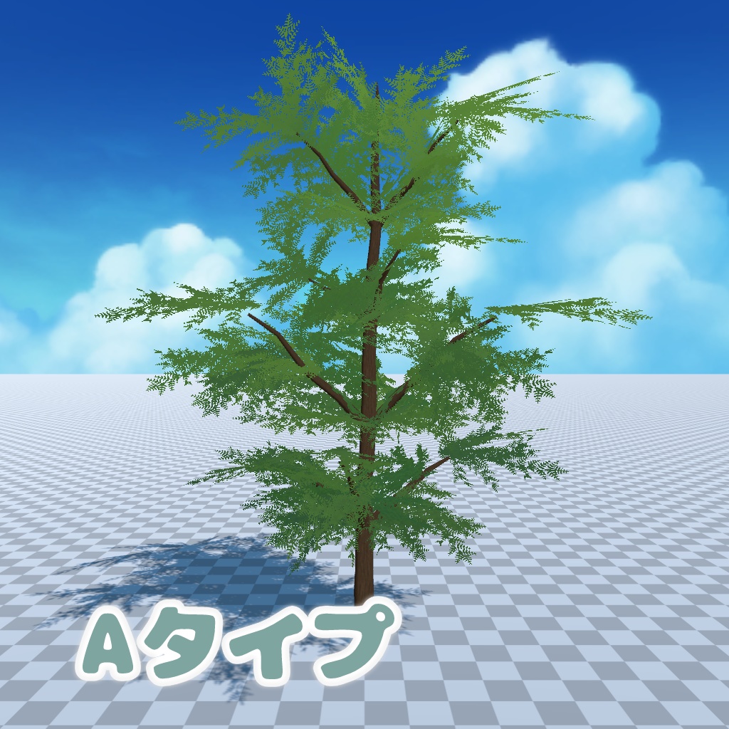 【3Dモデル】冬木 6本セット