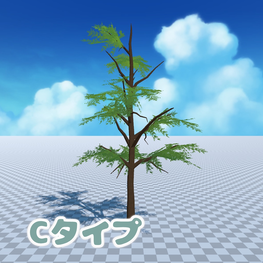 【3Dモデル】冬木 6本セット