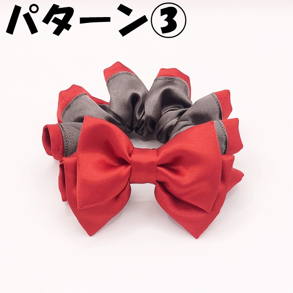 リボン シュシュ