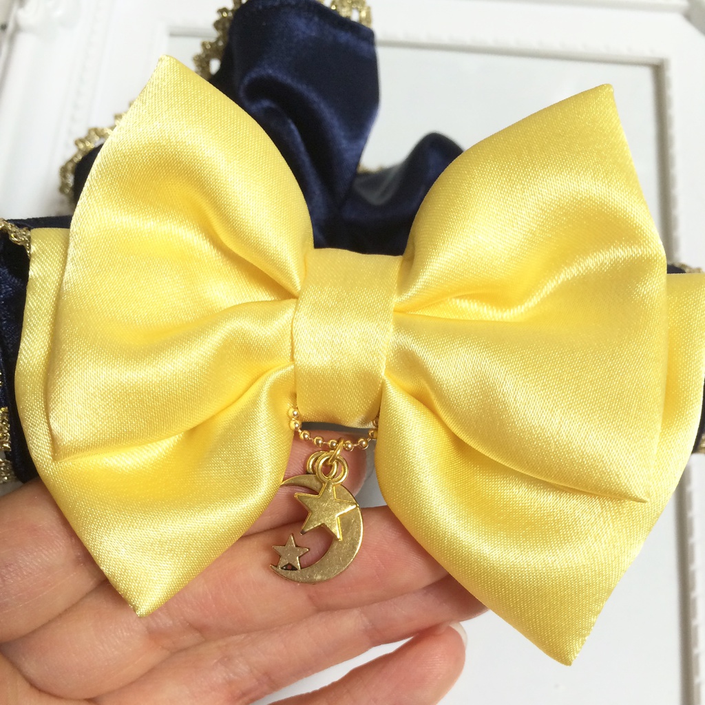 セーラームーン モチーフ シュシュ ルナ