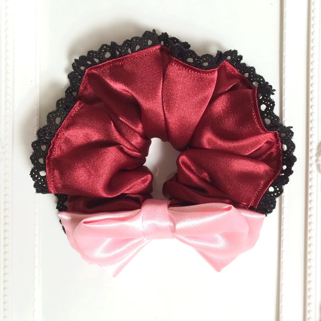 セーラームーン モチーフ シュシュ ブラックレディ