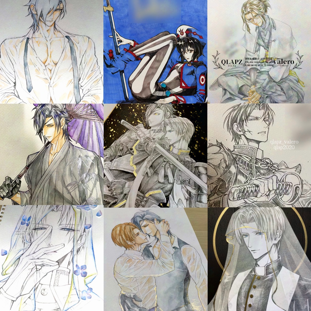 スケブ描きます