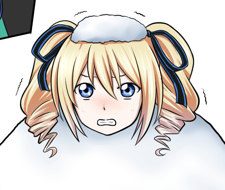 リクエスト絵 雪ダルマ化されたリーナ Atemoji Booth リクエスト絵 雪ダルマ化されたリーナ Atemoji Booth