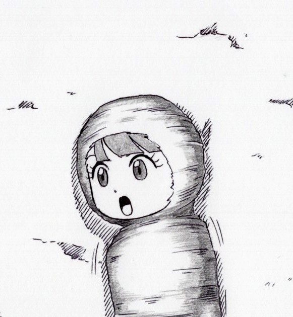 リクエスト絵 蜘蛛糸拘束されたリトルウィッチアカデミアのアッコとダイアナとアーシュラ